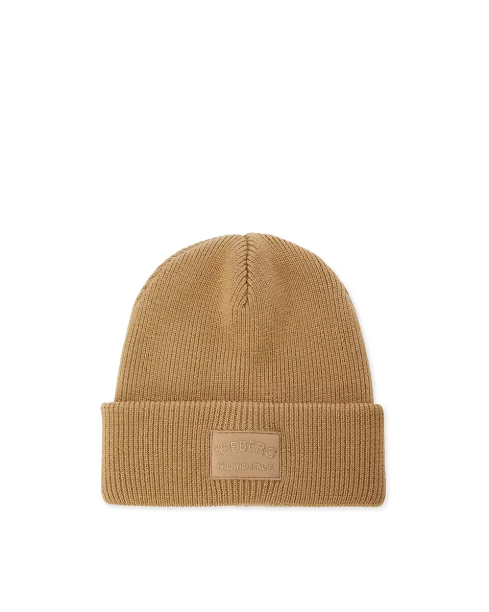 Iceberg Beanie In Extrafine Merino Wool | Wool Double | Hats