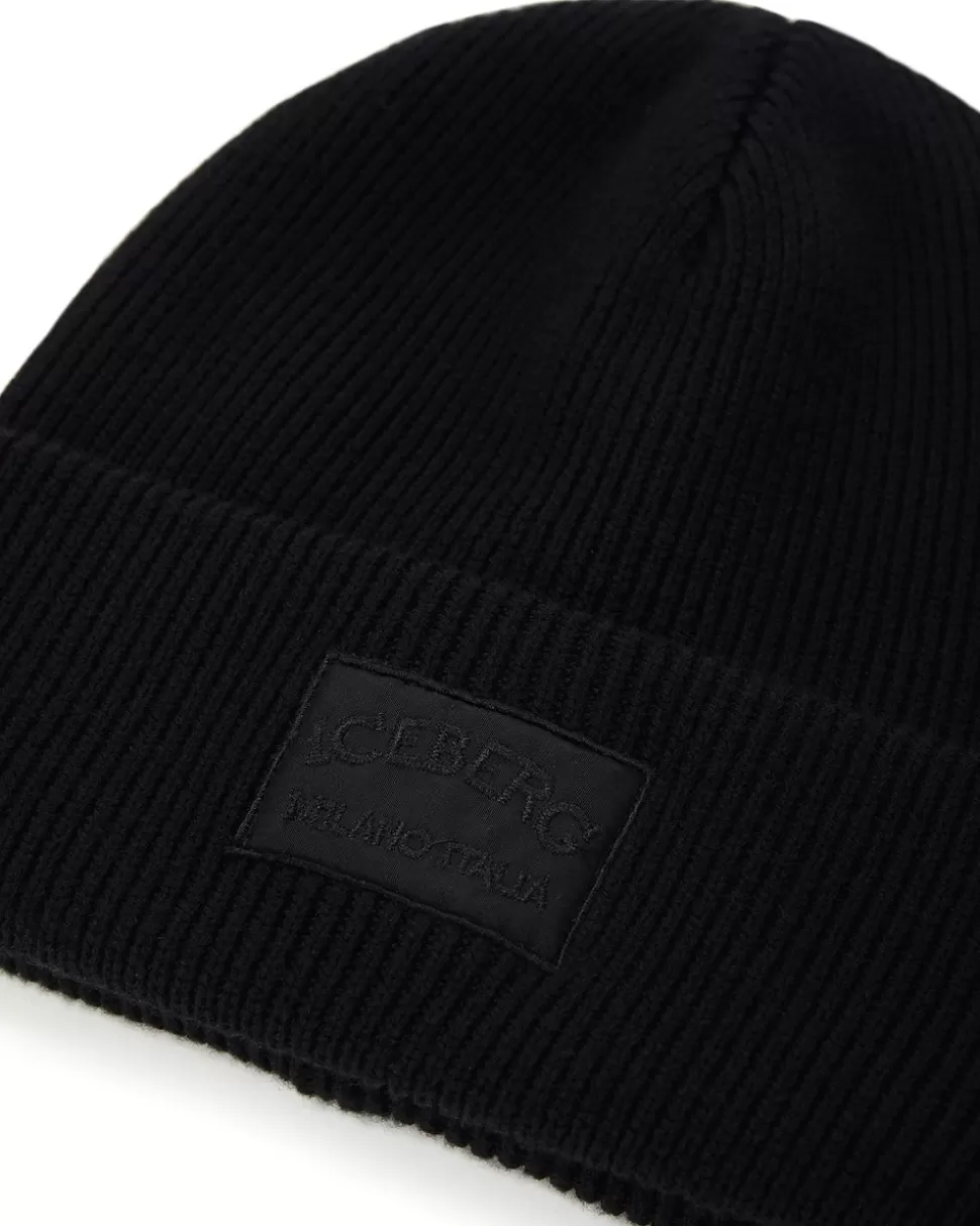 Iceberg Beanie In Extrafine Merino Wool | Hats