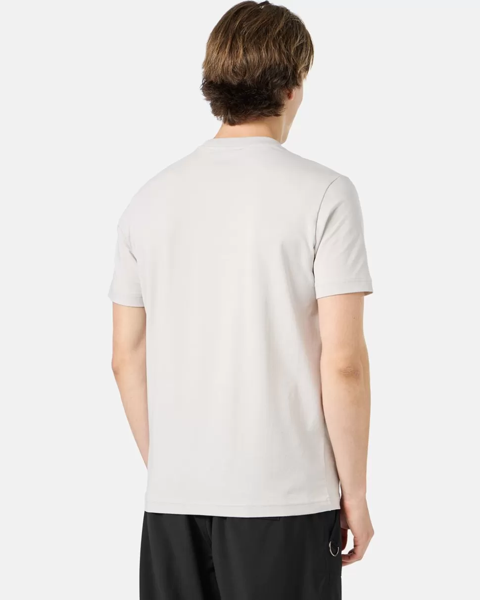 Iceberg Beige Cotton Jersey T-shirt With Garfield Print And Embroidered Logo | Garfield | T-Shirts And Polo
