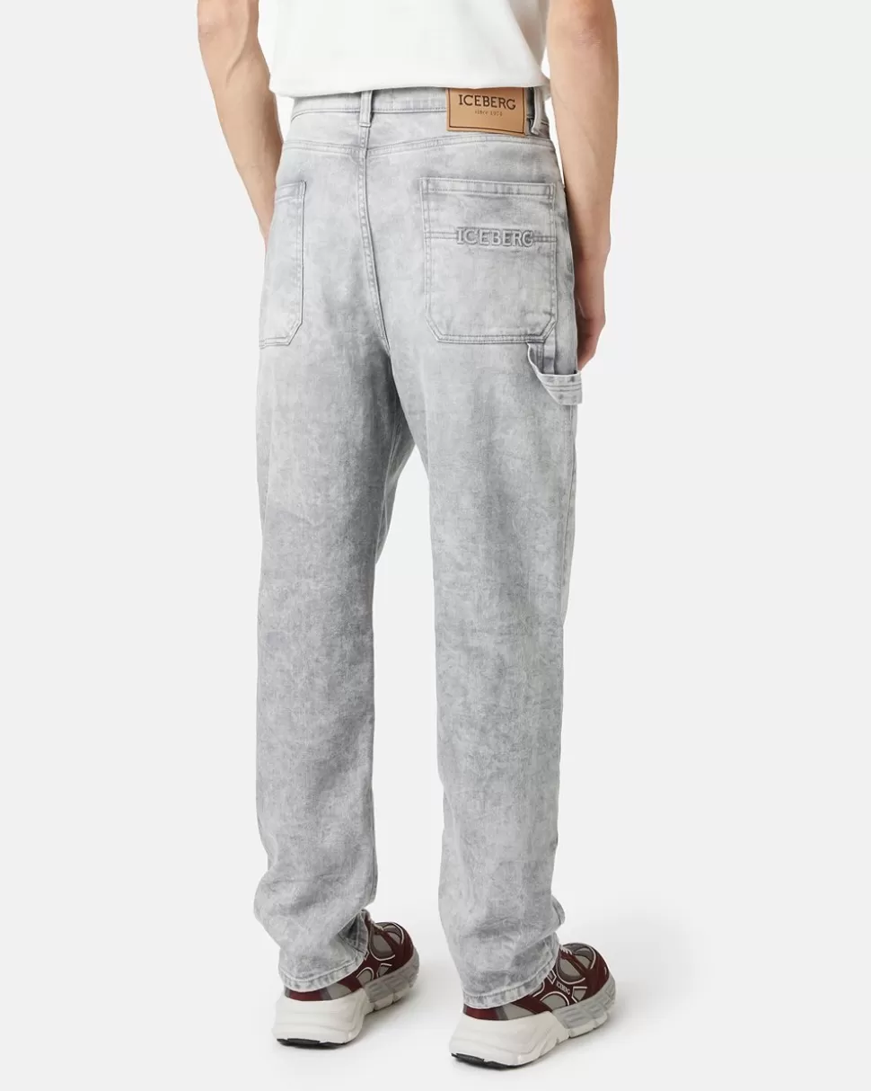 Iceberg Carpenter Skater Pants | Garfield | Wool Double