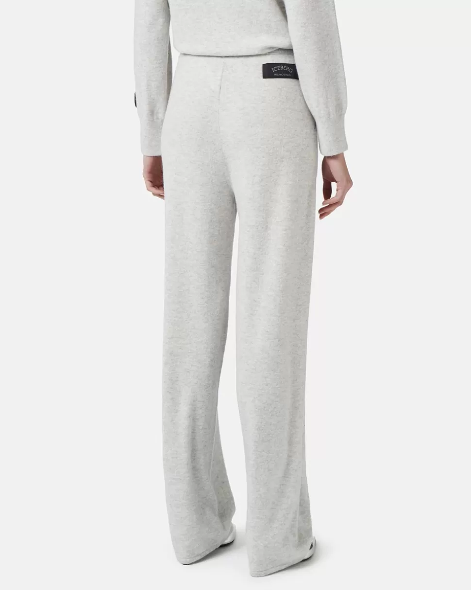 Iceberg Cashmere Jogging Trousers | Women Daywear Ice | Knitwear