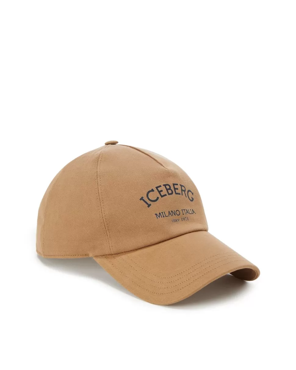 Iceberg Cotton Gabardine Baseball Cap | Hats