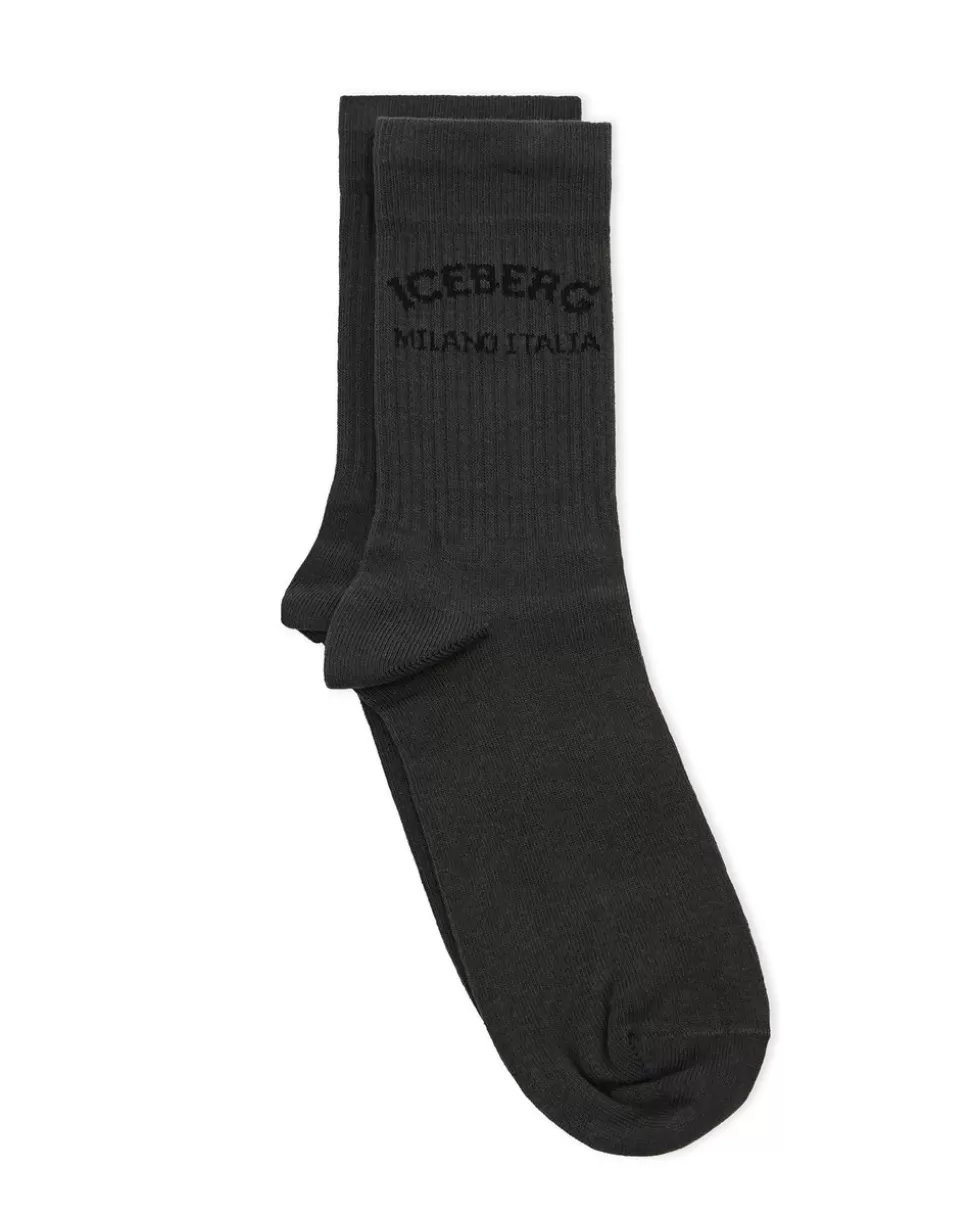 Iceberg Cotton Socks With Logo | Socks