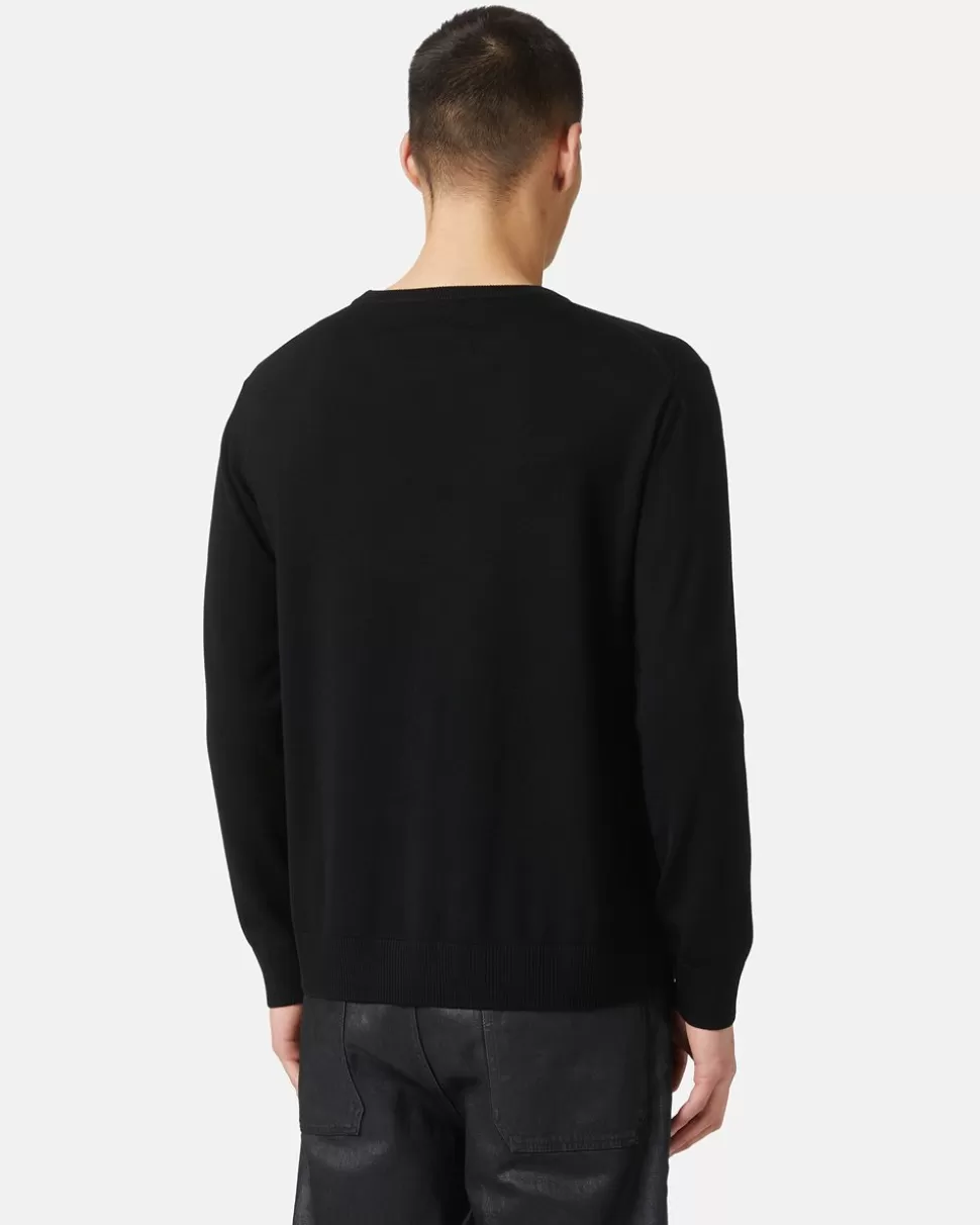 Iceberg Crew-neck Sweater With Logo | Knitwear