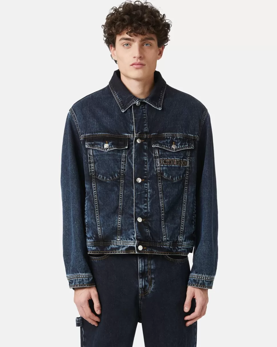 Iceberg Denim Jacket With Vintage Treatment | Outerwear
