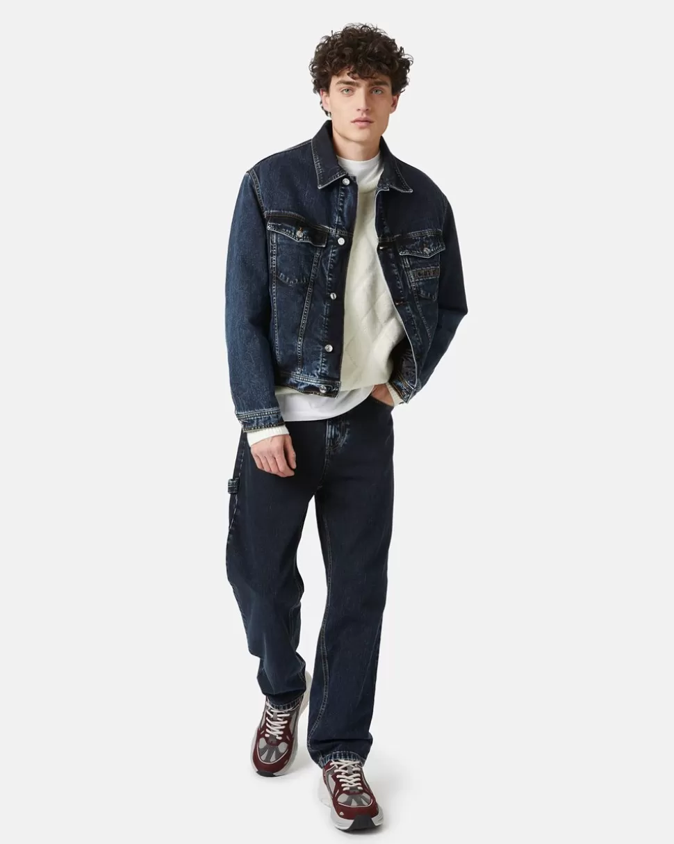 Iceberg Denim Jacket With Vintage Treatment | Outerwear