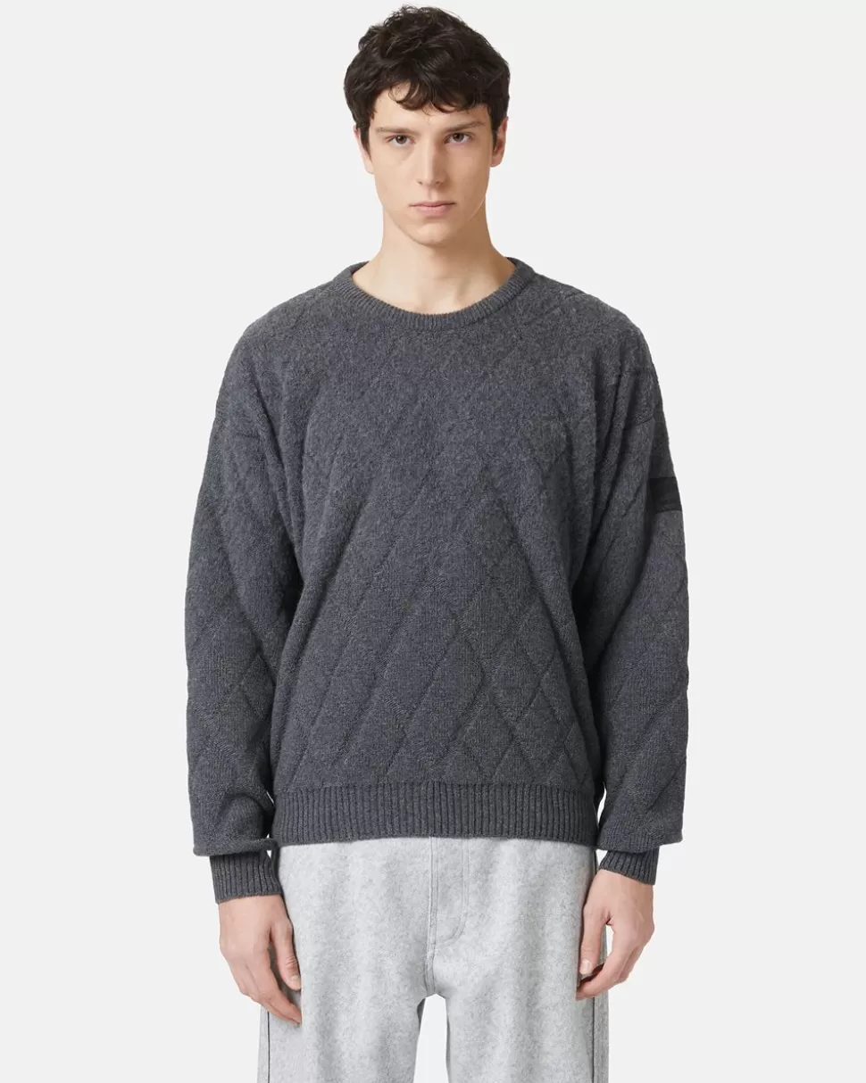 Iceberg Elegant Sweater With Logo | Wool Double | Knitwear