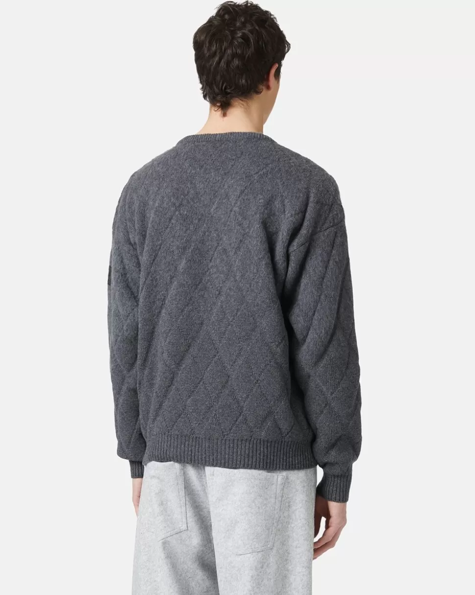 Iceberg Elegant Sweater With Logo | Wool Double | Knitwear