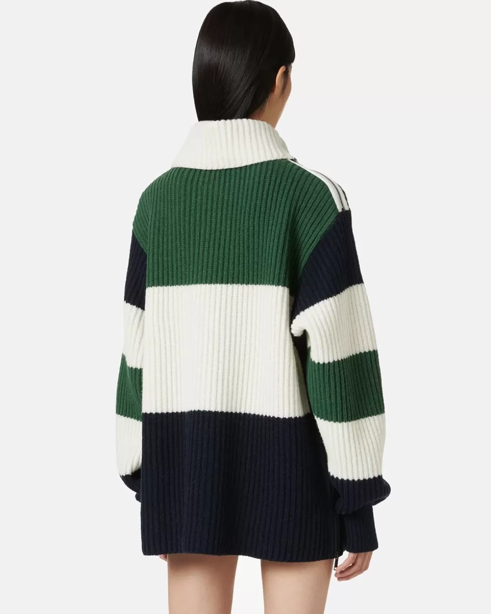 Iceberg English Knit Wool Blend Turtleneck | Women Knitwear