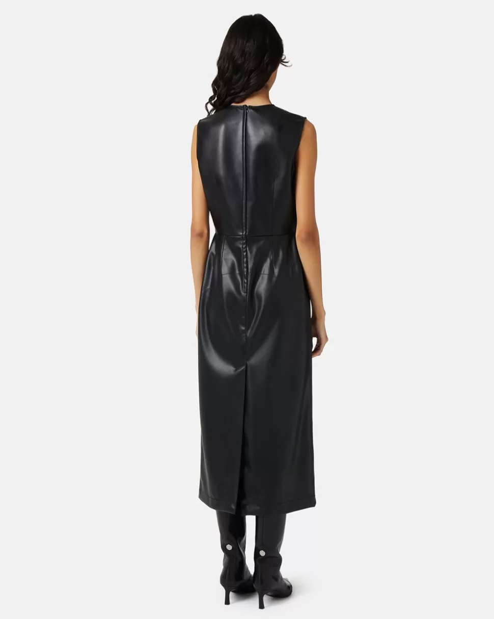 Iceberg Faux Leather Sheath Dress | Women Cactus Snake | Dresses And Skirts