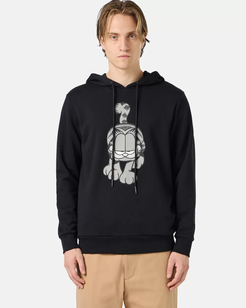 Iceberg Hoodie With Cartoon Prints | Garfield | Sweatshirts