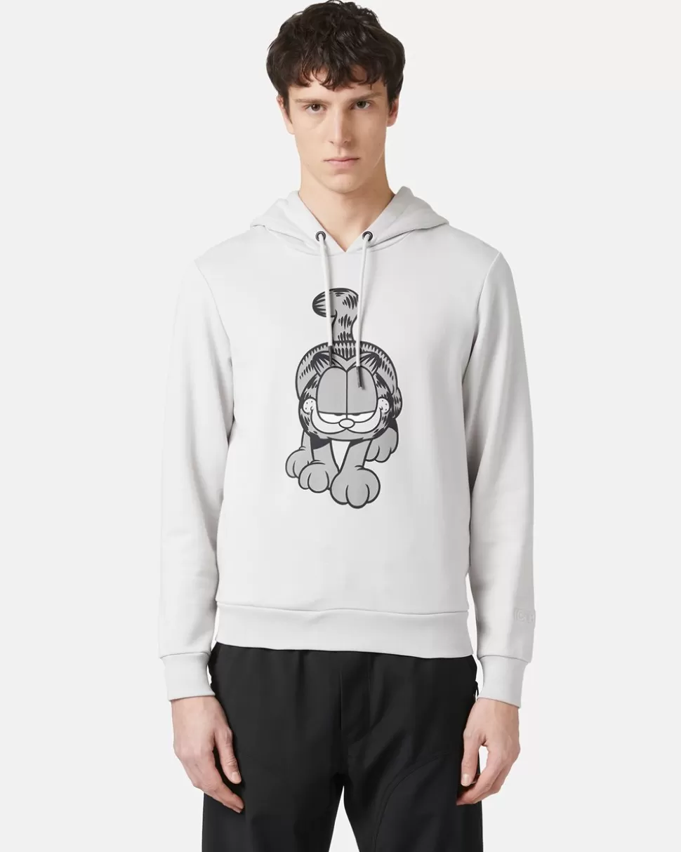 Iceberg Hoodie With Cartoon Prints | Garfield | Sweatshirts