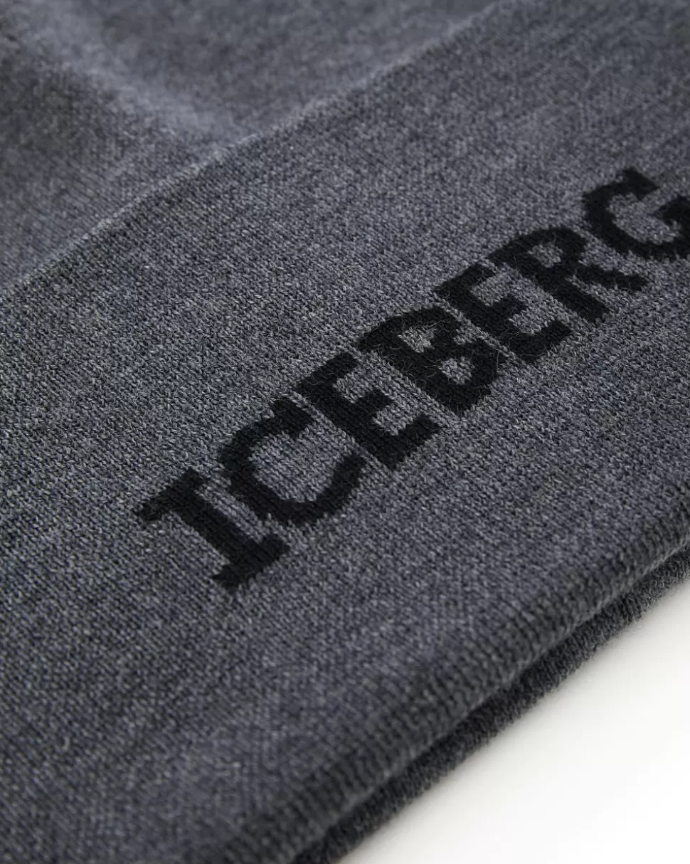 Iceberg Knitted Beanie Hat | Wool Double | Hats