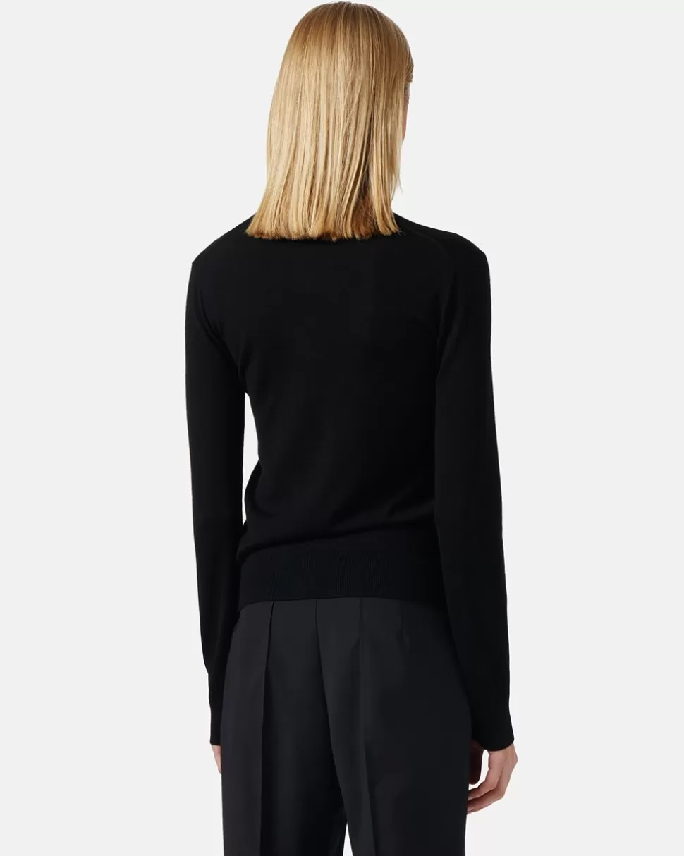 Iceberg Merino Mock-neck Sweater | Women Knitwear