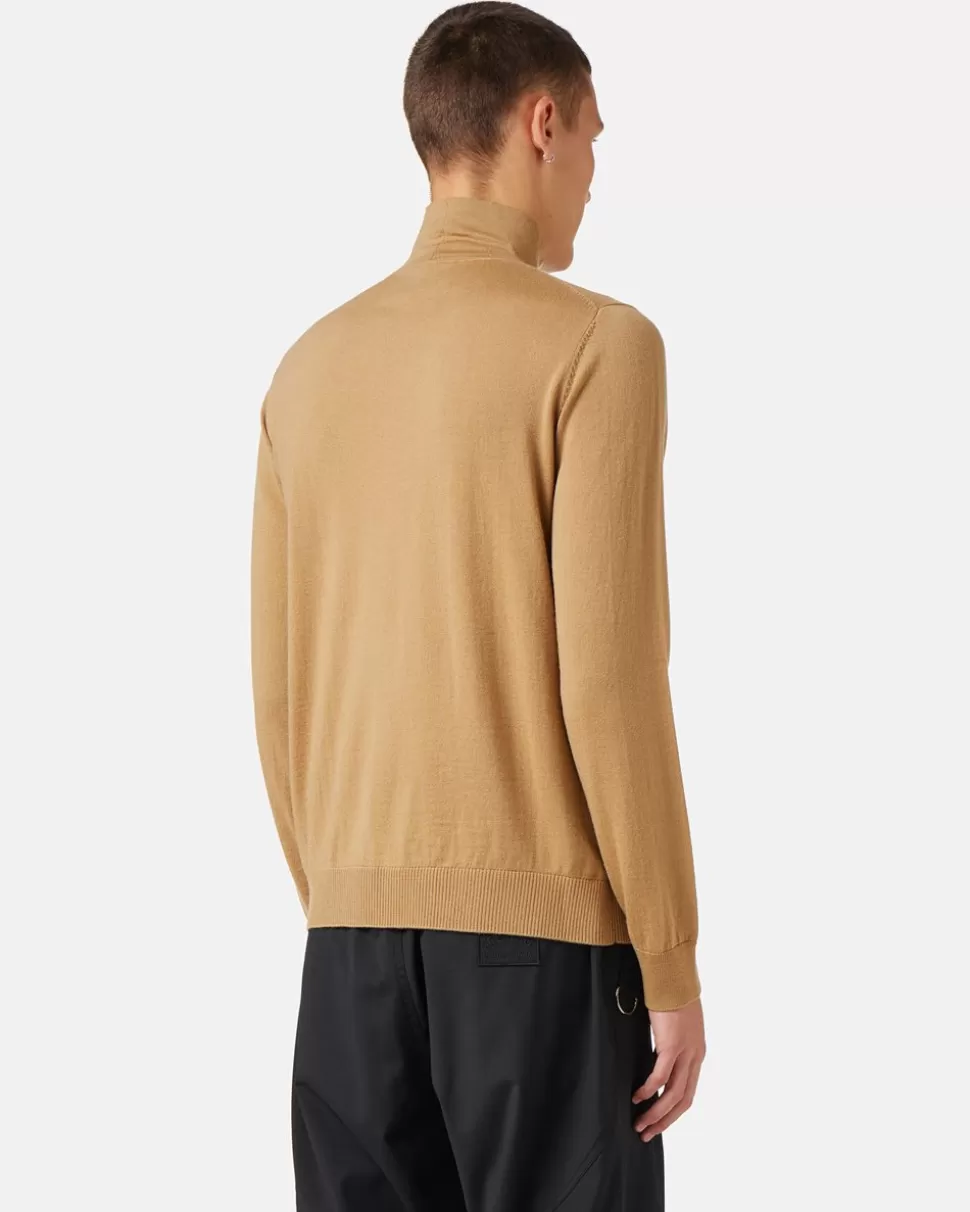 Iceberg Mock Sweater In Extra-fine Merino | Knitwear