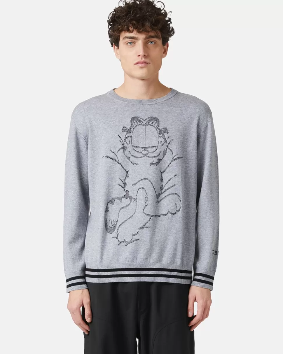 Iceberg Pullover With Garfield Design | Knitwear