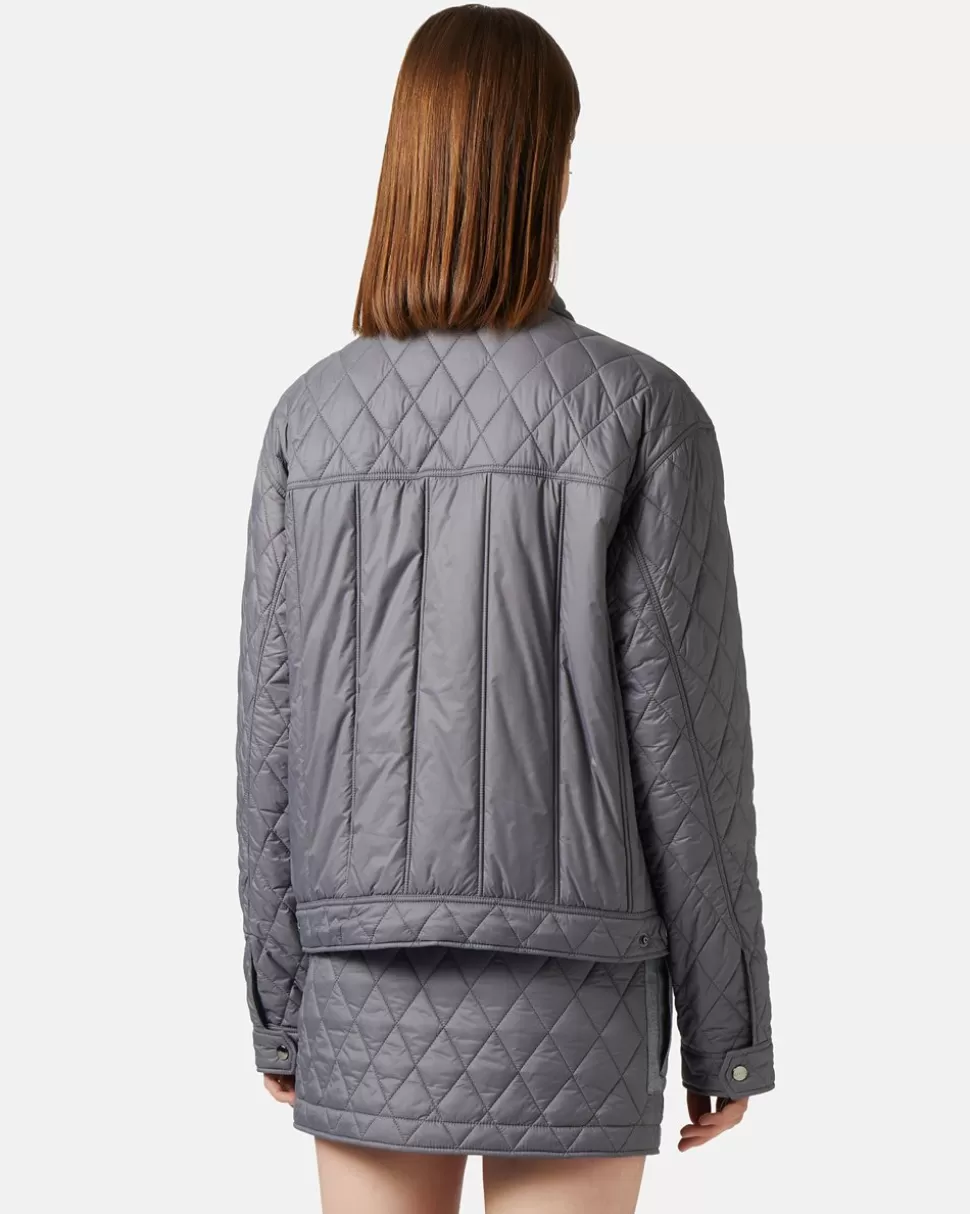 Iceberg Regular Fit Jacket In Quilted Nylon | Women Outerwear