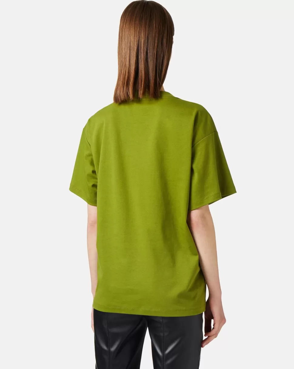 Iceberg Relaxed Fit T-shirt In Sustainable Cotton | Women T-Shirts And Tops