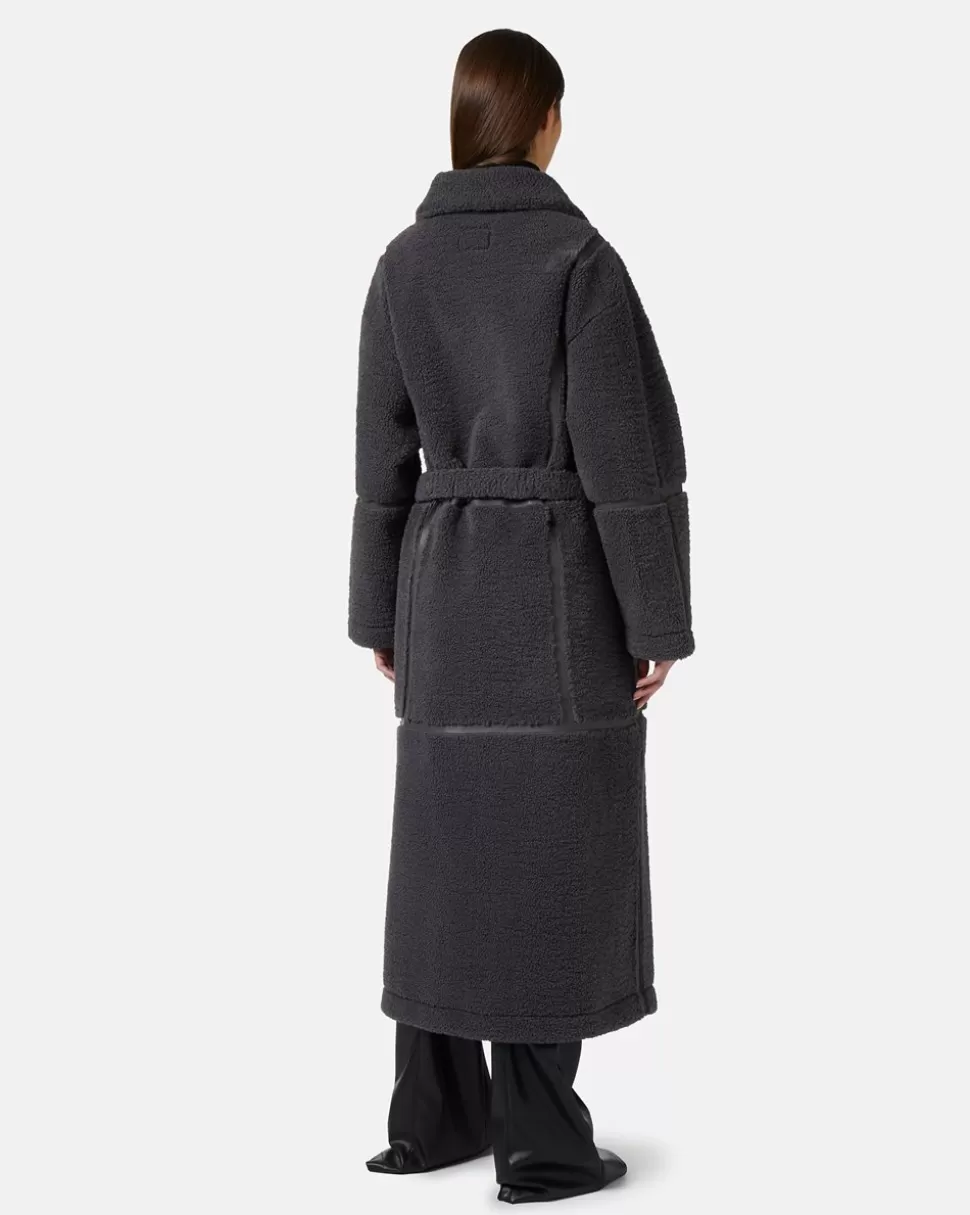 Iceberg Reversible Coat With Faux Leather Inserts | Women Outerwear