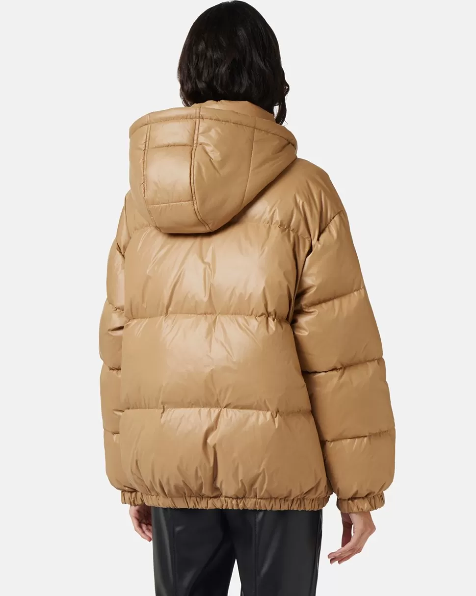 Iceberg Short Down Jacket With Real Down Hood | Women Outerwear