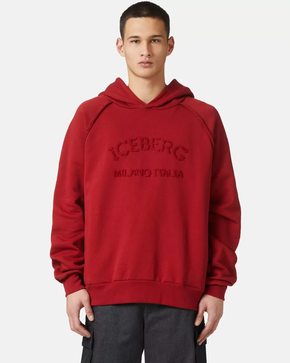 Iceberg Sweatshirt With Hood And Logo | Sweatshirts