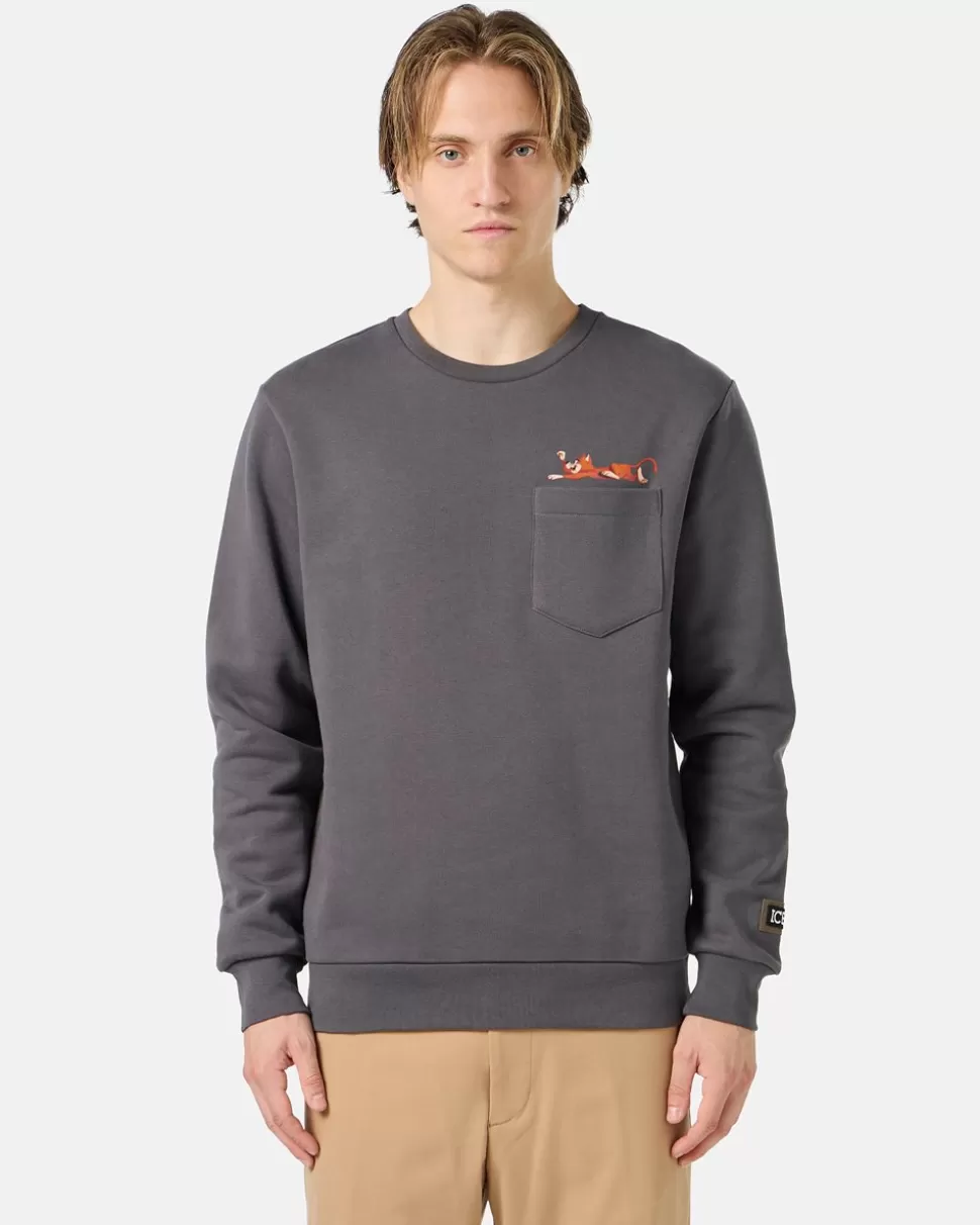 Iceberg Sweatshirt With Yogi Print | Sweatshirts