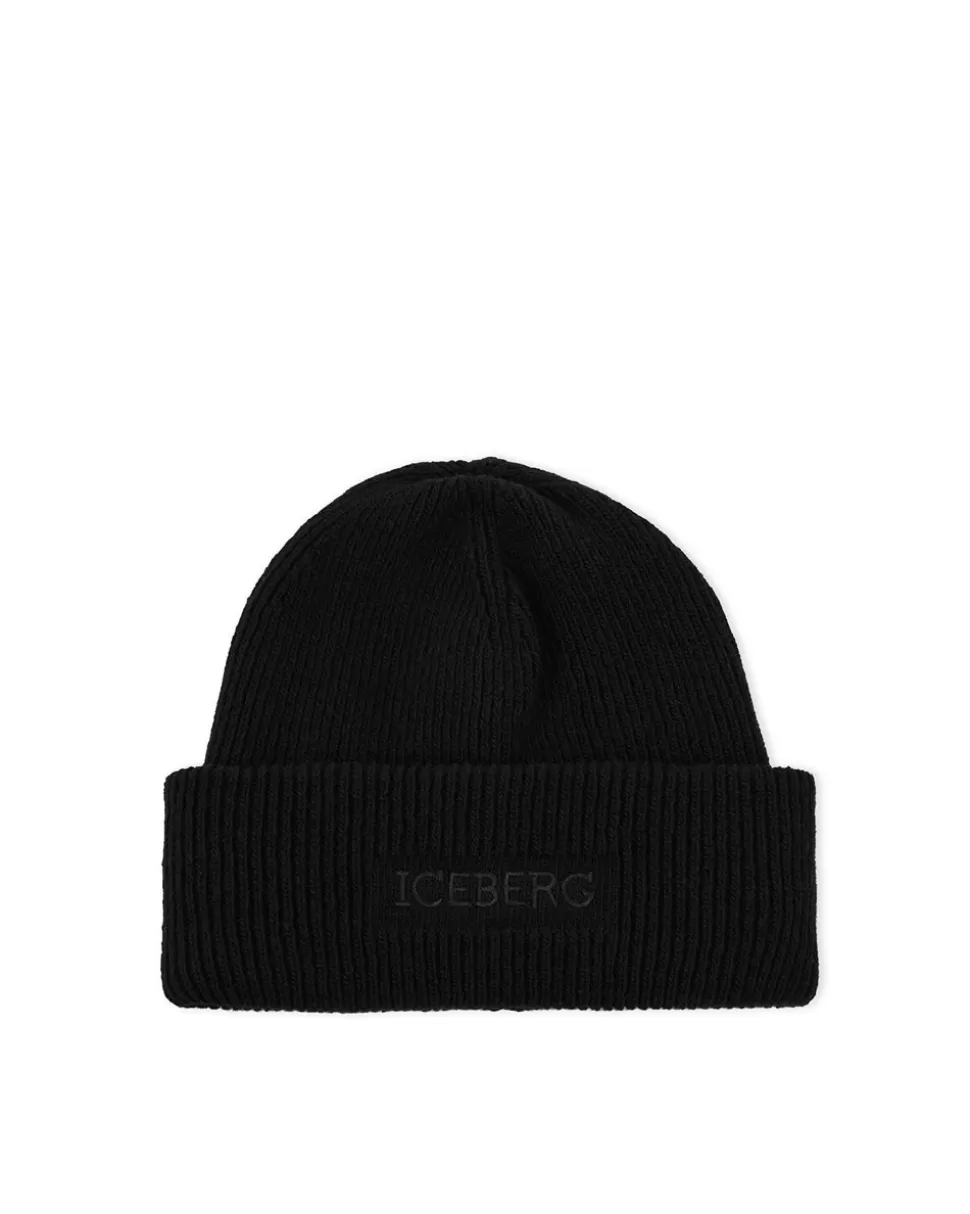 Iceberg Technical Wool Blend Hat | Women Hats And Scarves