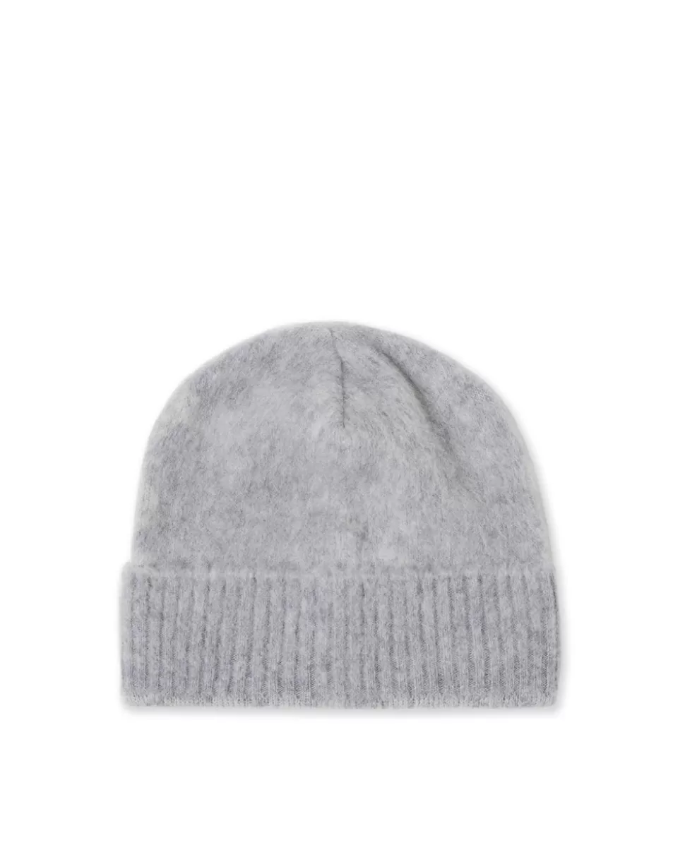 Iceberg Technical Wool Knit Hat | Women Knitted Fabric | Daywear Ice