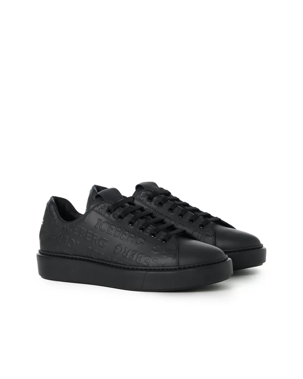 Iceberg Ultra Light Black Sneakers | Shoes