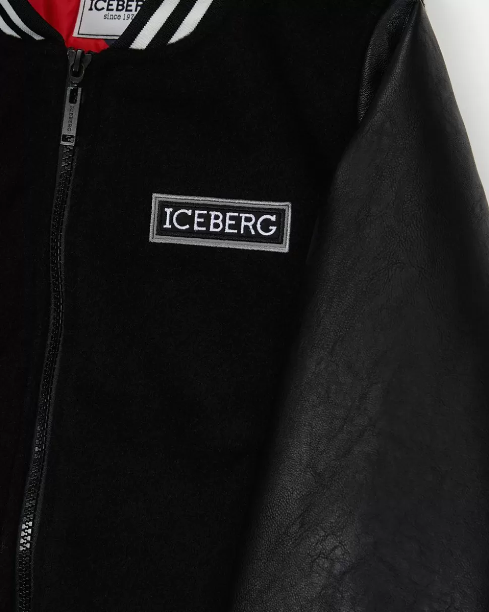 Iceberg Varsity College Style Jacket With Logo | Kids/BOY Boy Fw24