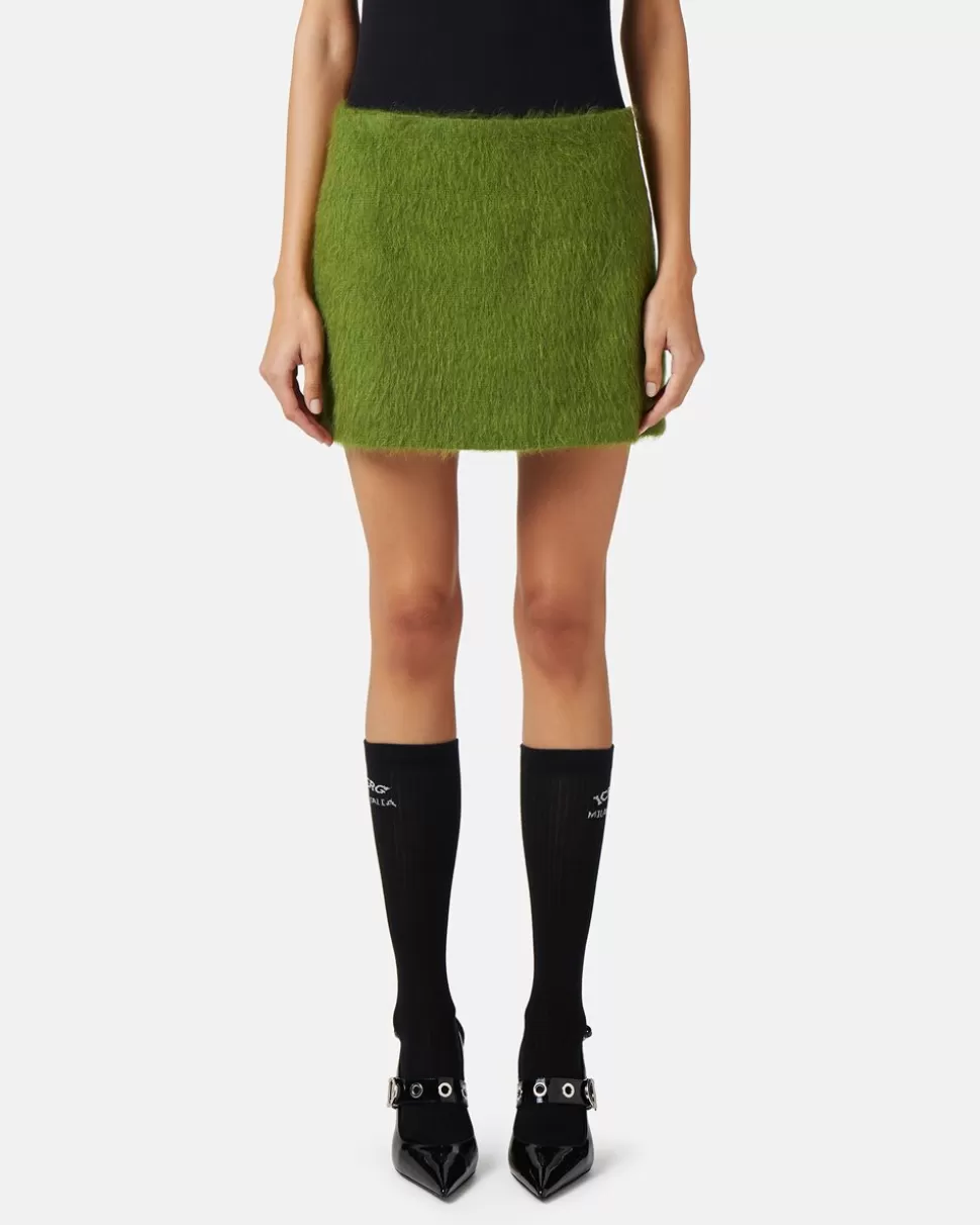 Iceberg Velor Cloth Miniskirt | Women Cactus Snake | Dresses And Skirts