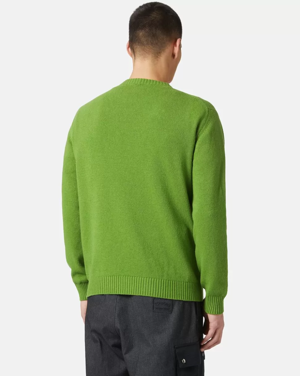 Iceberg Wool Sweater With Cartoon | Knitwear