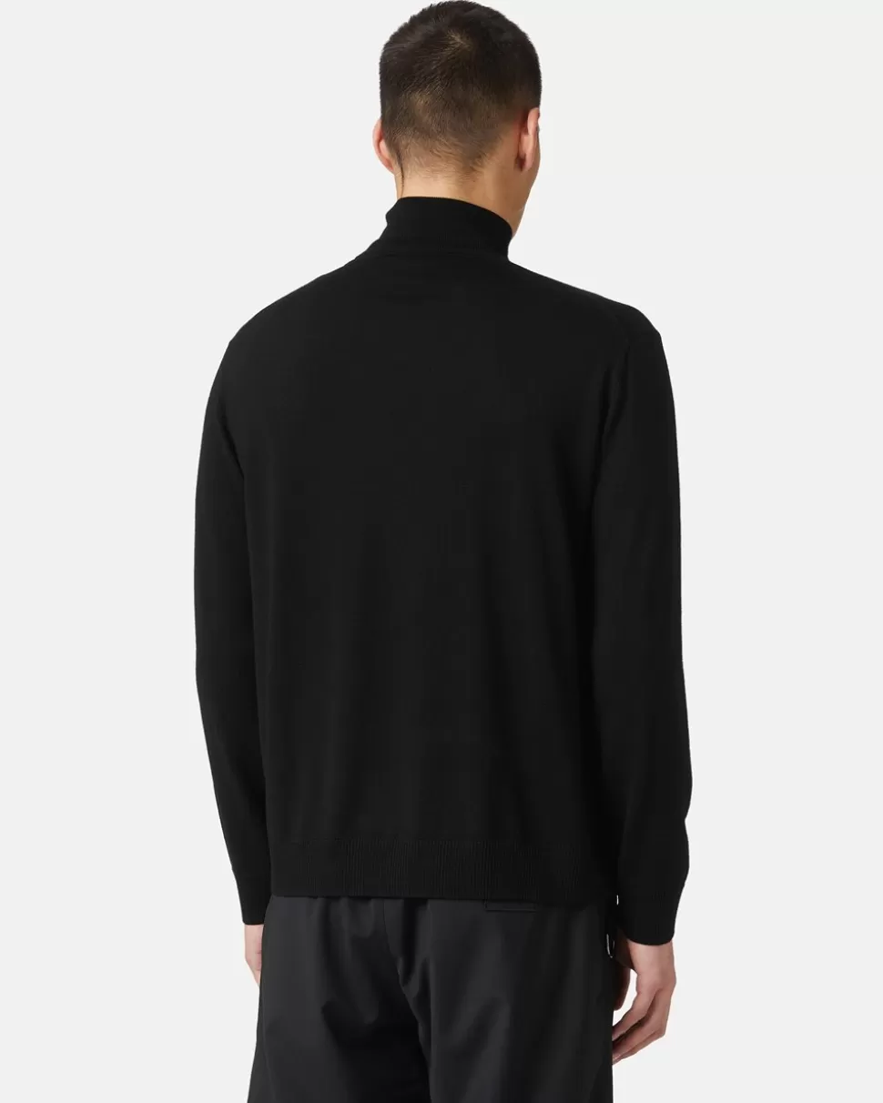 Iceberg Wool Turtleneck With Logo | Wool Double | Knitwear